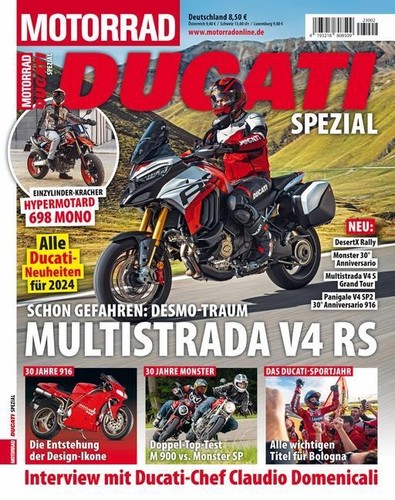 Motorrad ducati spezial - motorrad,