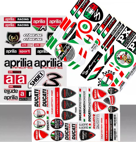 Aufkleber set für - für, aprilia