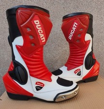 DUCATI Leder-Rennstiefel für