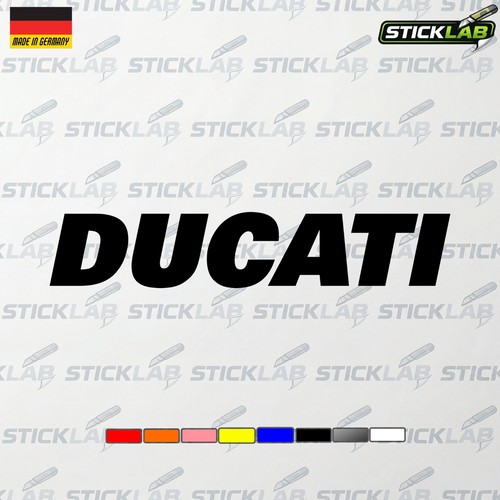 Ducati aufkleber schriftzug - ducati,