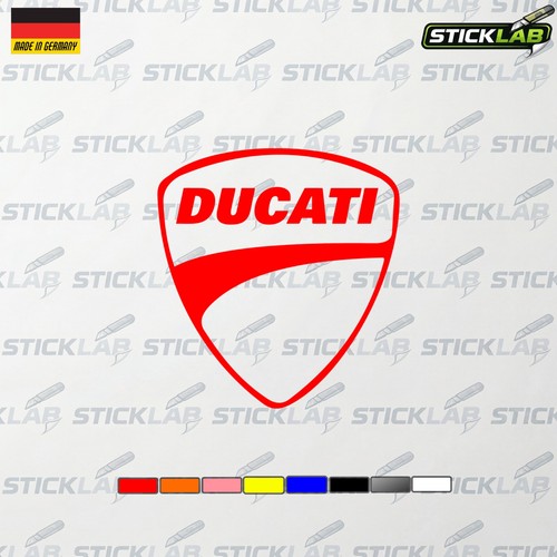 Ducati logo aufkleber rot - ducati, –