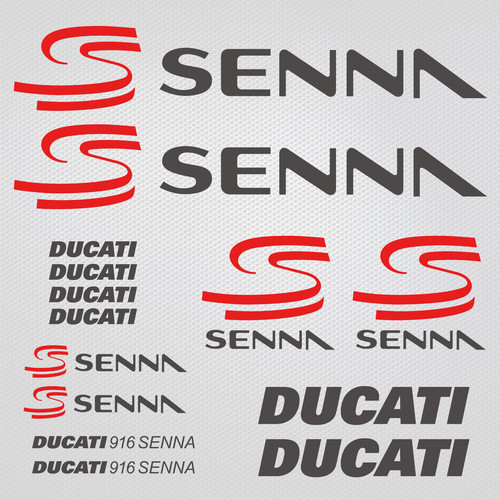 Seitenaufkleber für ducati - für,