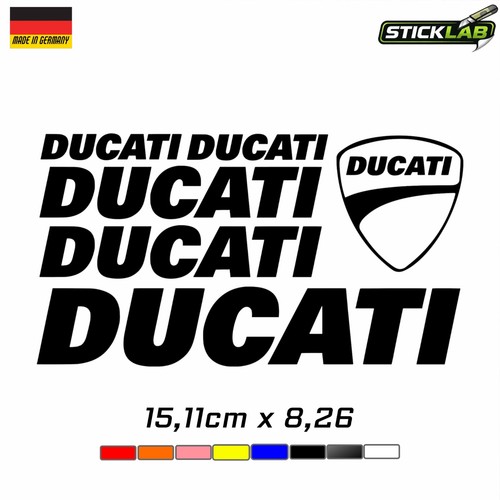 Ducati racing aufkleber set - racing,