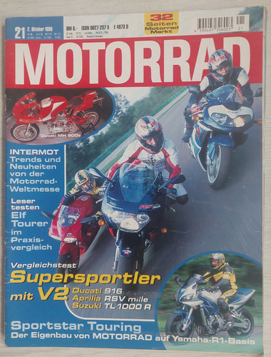 Motorrad ducati - 21/98:,