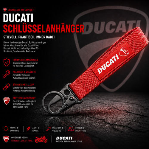 Ducati schlüsselanhänger - ducati,